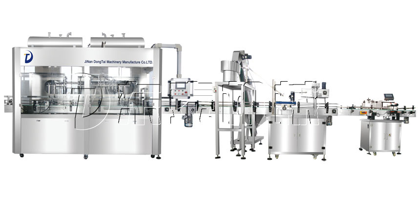 全自動食用油灌裝生產線 全自動食用油灌裝生產線